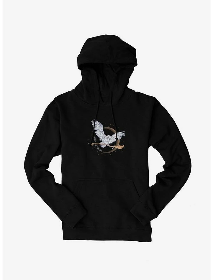 Promo 🥰 Harry Potter Hedwig Happy Holidays Hoodie 👏 - Image 2