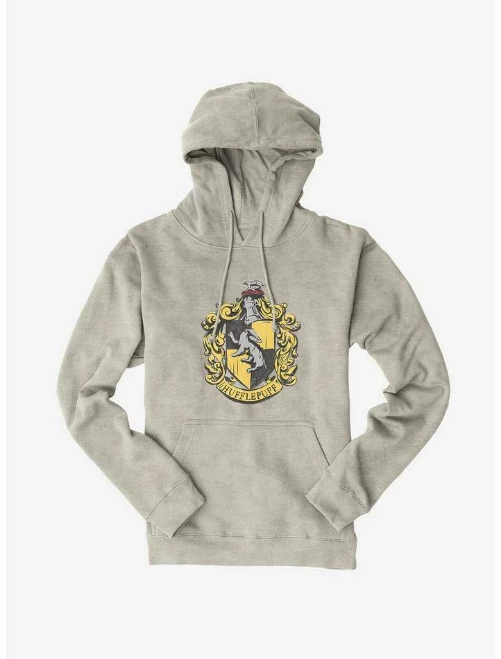 Flash Sale ❤️ Harry Potter Hufflepuff Shield Hoodie 🛒 - Image 6