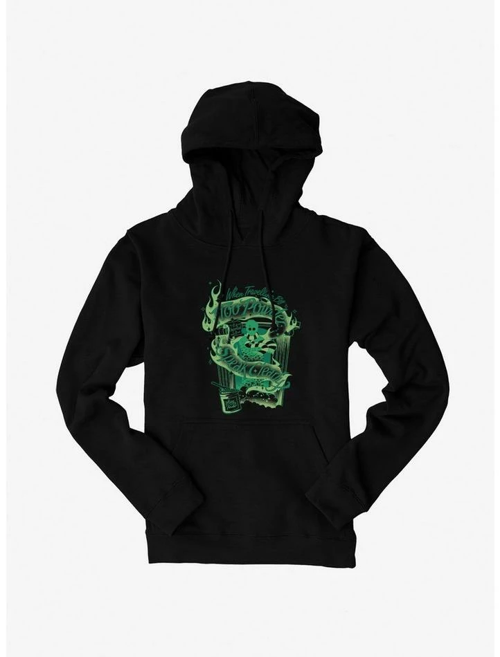 Cheap 👍 Harry Potter Travel By Floo Powder Hoodie 🔥 - Image 2