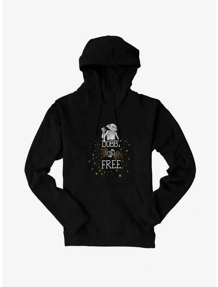 Budget 😀 Harry Potter Dobby Is Free Hoodie 🎁 - Image 2