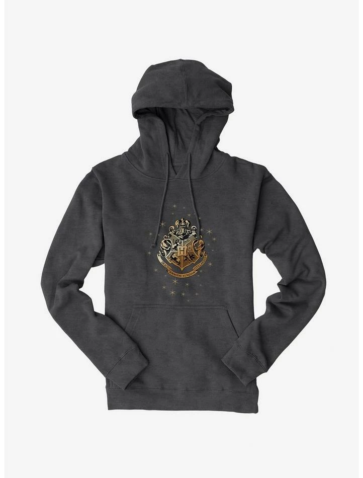 Top 10 🌟 Harry Potter Hogwarts Emblem Glitter Hoodie 🌟 - Image 3
