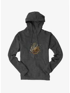 Top 10 🌟 Harry Potter Hogwarts Emblem Glitter Hoodie 🌟