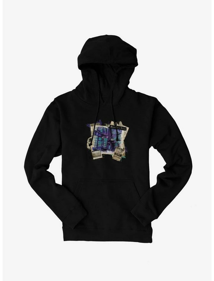 Hot Sale 👏 Harry Potter Knockturn Alley Collage Hoodie 👏 - Image 2