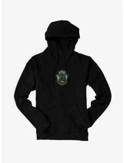 Best deal 🧨 Harry Potter Slytherin Grey Shield X Hoodie 🤩