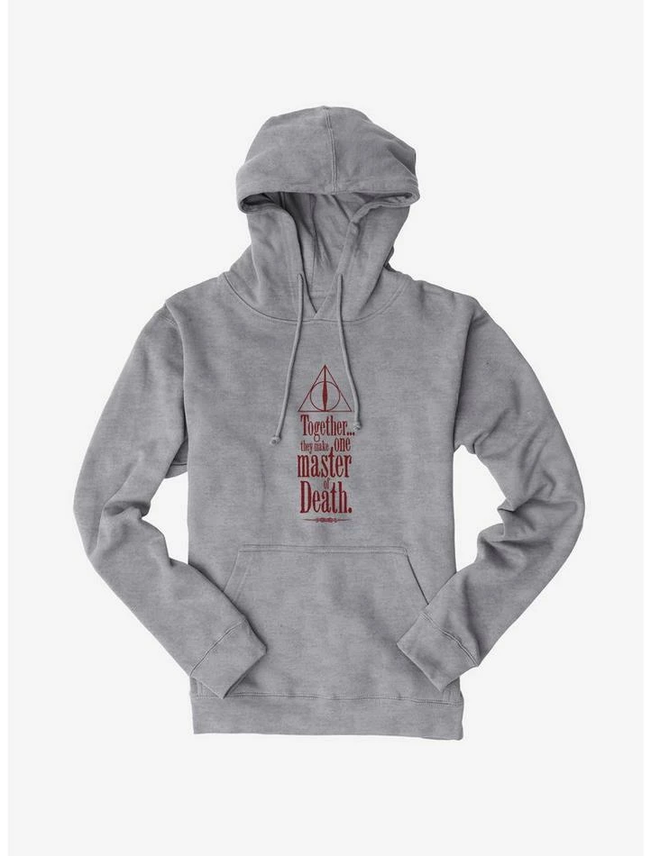 Best Sale 🥰 Harry Potter Deathly Hallows Master Of Death Hoodie ⌛ - Image 3