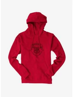 Best reviews of ๐ Harry Potter Hogwarts Shield Outline Hoodie ๐