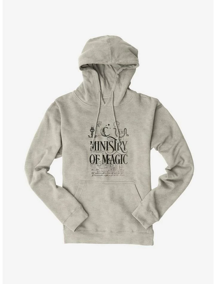 Brand new π Harry Potter Ministry Of Magic Text Hoodie βοΈ - Image 6