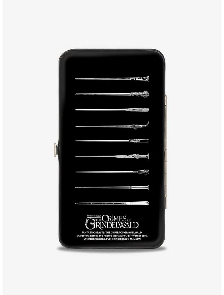 Best Pirce โค๏ธ Fantastic Beasts Elder Wand 9-Wands Hinged Wallet ๐ - Image 2