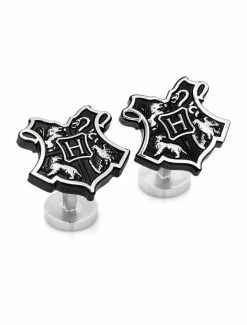 Best deal ❤️ Harry Potter Hogwarts Crest 3D Cufflinks 😀