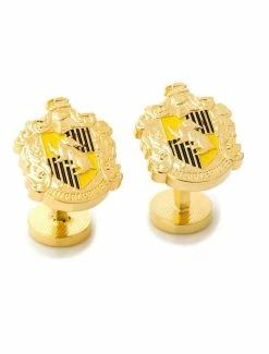 Coupon 😉 Harry Potter Hufflepuff Crest Cufflinks 🔥