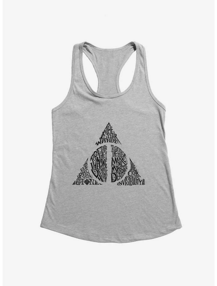 Flash Sale ๐ Harry Potter Deathly Hallows Script ๐ง Girls Tank ๐ - Image 6