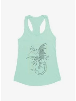 Top 10 👍 Harry Potter Dragon Flight 👧 Girls Tank 🌟