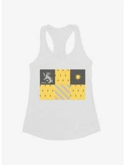 Best reviews of 🥰 Harry Potter Hufflepuff Checkered Patterns 👧 Girls Tank 🤩