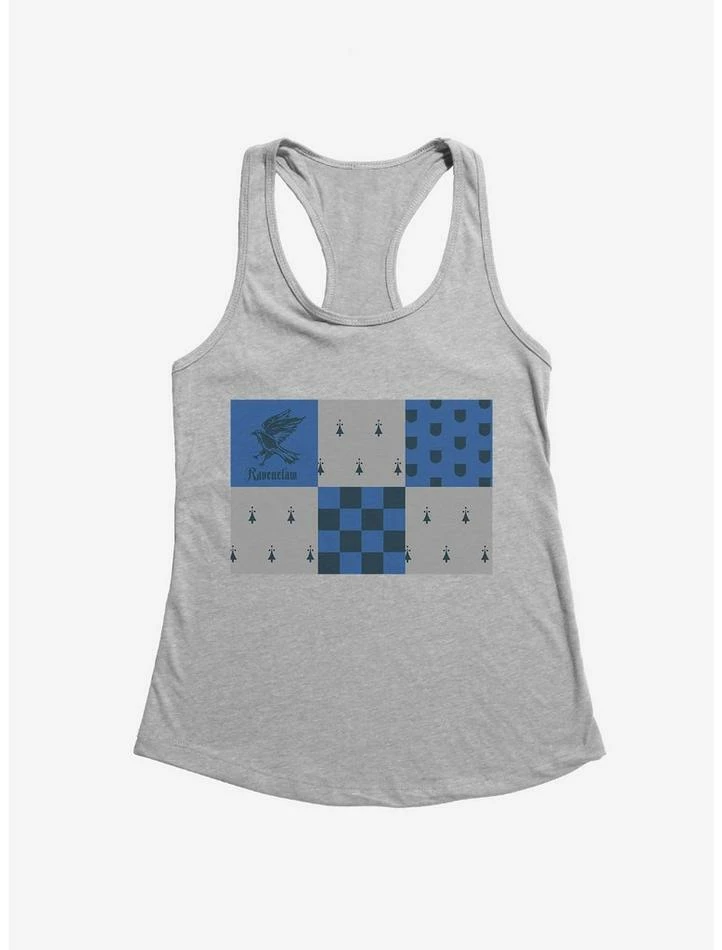 Deals ๐ Harry Potter Ravenclaw Checkered Patterns ๐ง Girls Tank ๐งจ - Image 6