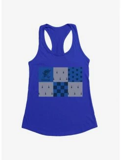 Deals ๐ Harry Potter Ravenclaw Checkered Patterns ๐ง Girls Tank ๐งจ