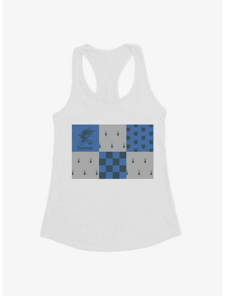 Deals ๐ Harry Potter Ravenclaw Checkered Patterns ๐ง Girls Tank ๐งจ - Image 5