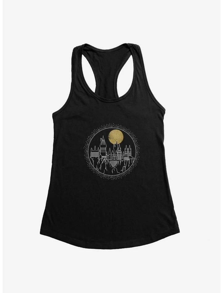 Best deal ๐งจ Harry Potter Hogwarts Moonlight Scene ๐ง Girls Tank ๐คฉ - Image 5