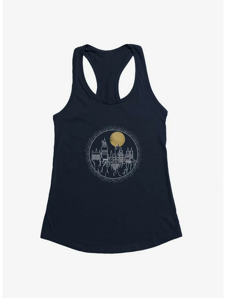 Best deal ๐งจ Harry Potter Hogwarts Moonlight Scene ๐ง Girls Tank ๐คฉ - Image 3