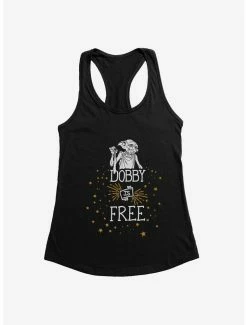 Budget 🎁 Harry Potter Dobby Is Free 👧 Girls Tank 👍