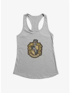 Outlet โ Harry Potter Hufflepuff ๐งฅ Coat Of Arms ๐ง Girls Tank ๐งจ