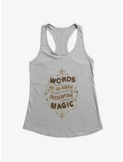 Best deal ⭐ Harry Potter Words Are Magic Quote 👧 Girls Tank 🛒