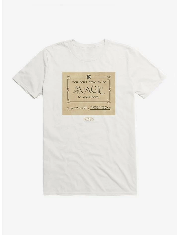 Coupon 🎁 Fantastic Beasts Magic Only T-Shirt 🔥