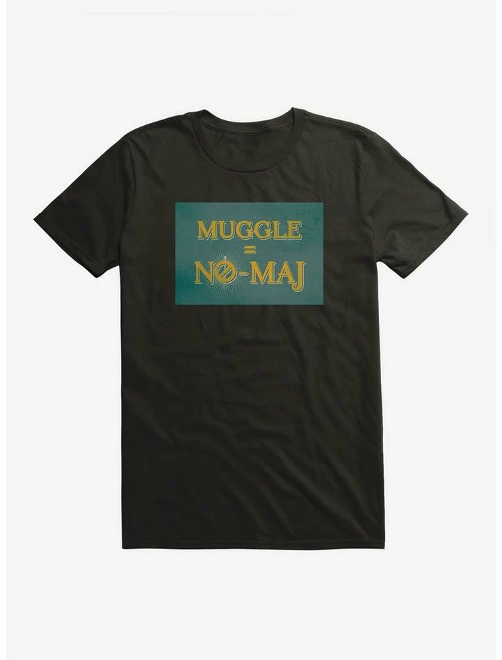 Best Pirce 𧨠Fantastic Beasts Muggle = No-Maj T-Shirt π - Image 2