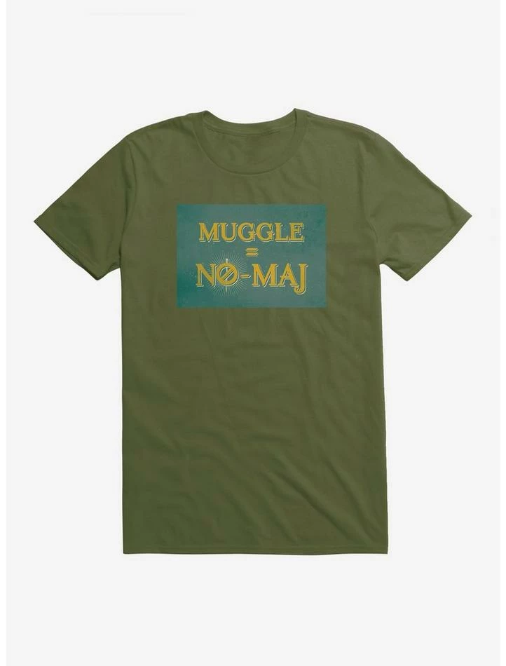 Best Pirce 𧨠Fantastic Beasts Muggle = No-Maj T-Shirt π - Image 3