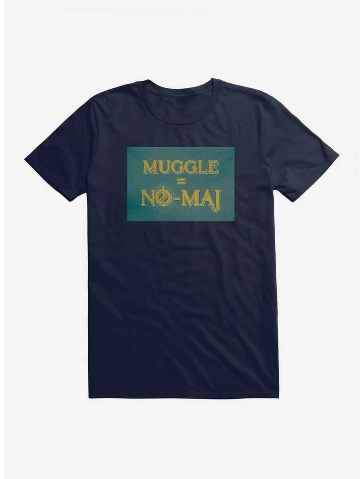 Best Pirce 𧨠Fantastic Beasts Muggle = No-Maj T-Shirt π - Image 5