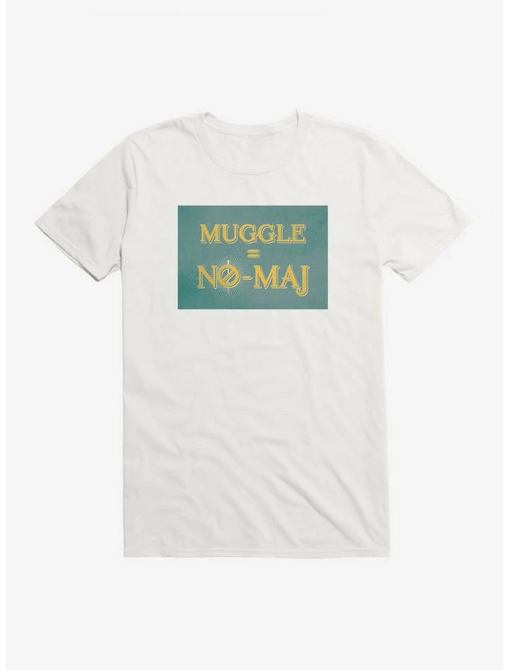 Best Pirce 𧨠Fantastic Beasts Muggle = No-Maj T-Shirt π - Image 6