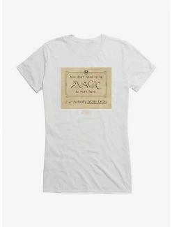 Deals 😉 Fantastic Beasts Magic Only 👧 Girls T-Shirt 🥰