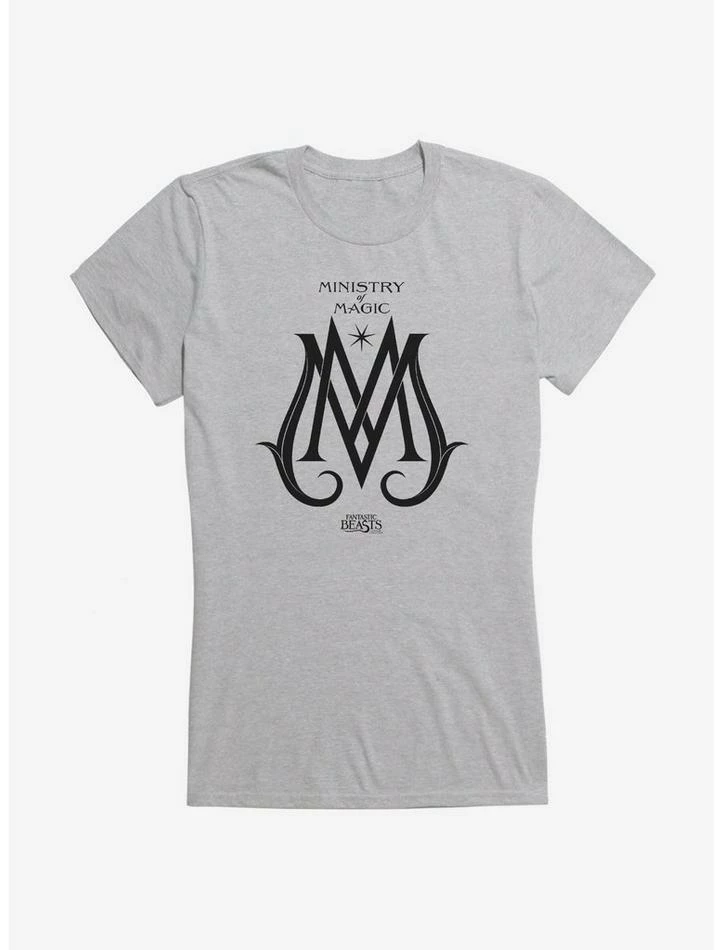 Wholesale 🛒 Fantastic Beasts Ministry Of Magic Logo 👧 Girls T-Shirt 🔥 - Image 4