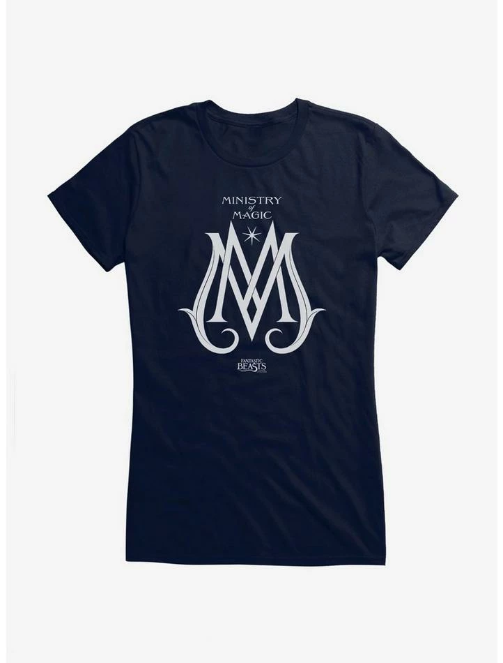 Wholesale 🛒 Fantastic Beasts Ministry Of Magic Logo 👧 Girls T-Shirt 🔥 - Image 5