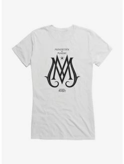 Wholesale 🛒 Fantastic Beasts Ministry Of Magic Logo 👧 Girls T-Shirt 🔥