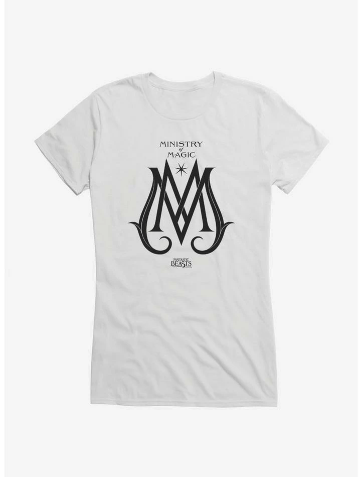Wholesale 🛒 Fantastic Beasts Ministry Of Magic Logo 👧 Girls T-Shirt 🔥