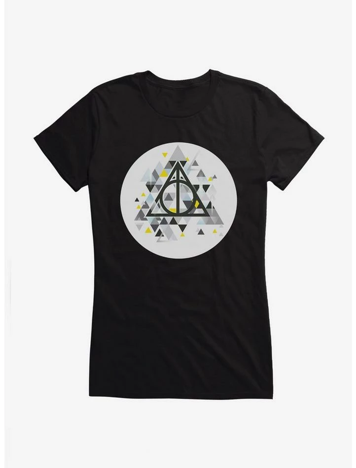 Coupon ❤️ Harry Potter Deathly Hallows 👧 Girls T-Shirt ✨ - Image 2
