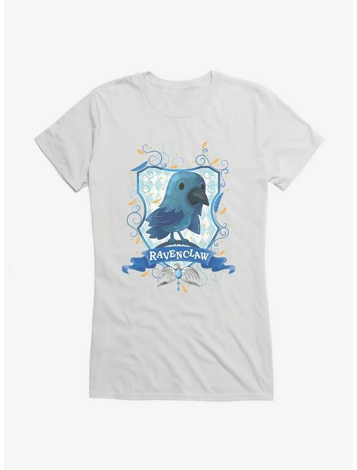Best Sale 🌟 Harry Potter Ravenclaw Graphic Checkerboard 👧 Girls T-Shirt 🥰