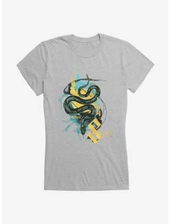 Promo ❤️ Harry Potter Slytherin Paint Splatter 👧 Girls T-Shirt ✔️