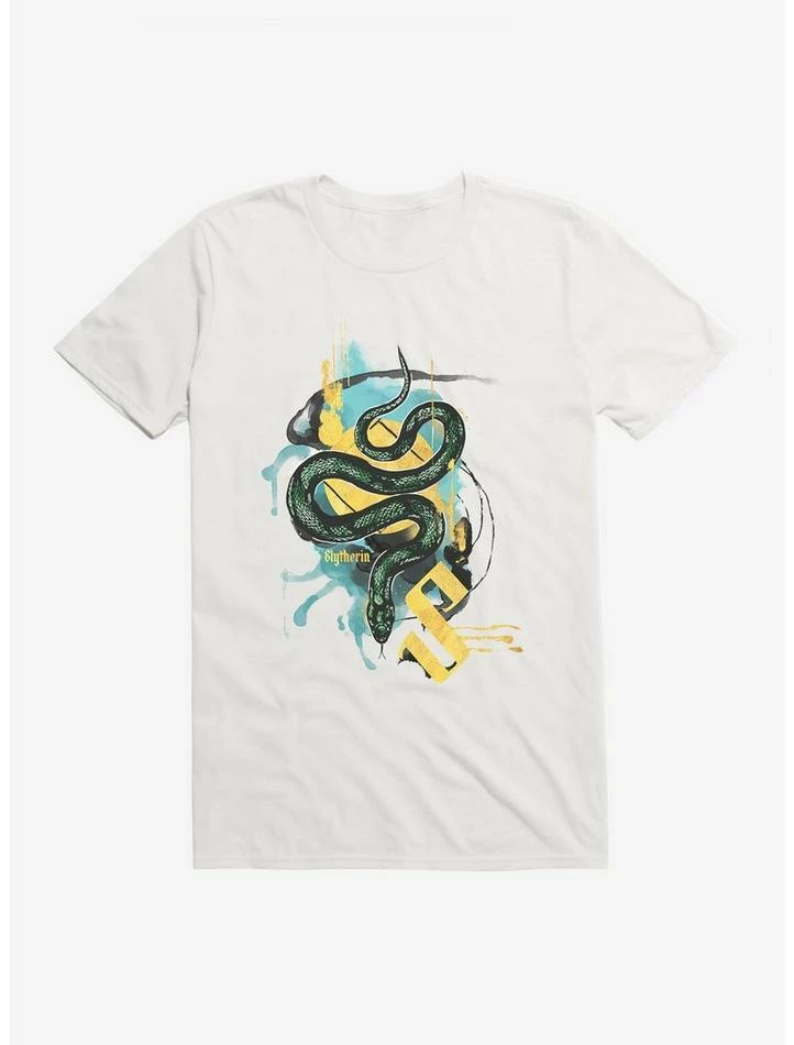Budget ๐ฅฐ Harry Potter Slytherin Paint Splatter T-Shirt โ - Image 6