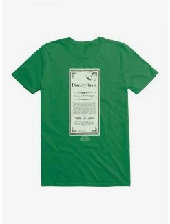 Discount 🧨 Fantastic Beasts Herbology Diacetyltanin Script T-Shirt 👏