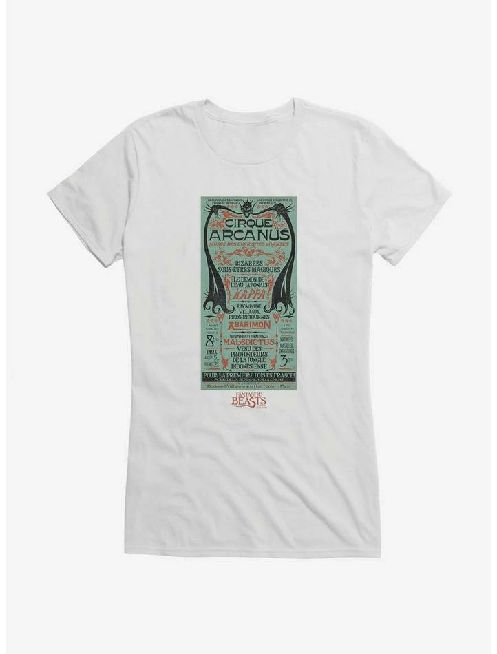Flash Sale 🛒 Fantastic Beasts Cirque Arcanus 👧 Girls T-Shirt 🔔 - Image 6