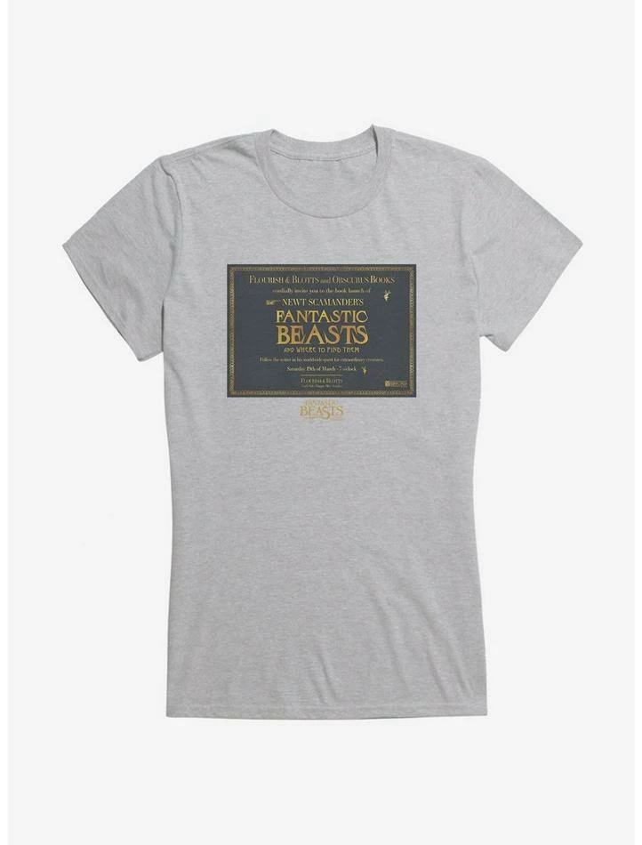 Wholesale ๐ฅฐ Fantastic Beasts Flourish & Blotts And Obscurus Books ๐ง Girls T-Shirt ๐ - Image 3