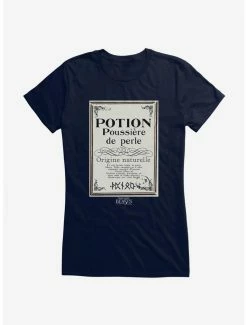 Buy 🧨 Fantastic Beasts Herbology Potion Origine Naturelle 👧 Girls T-Shirt ✨