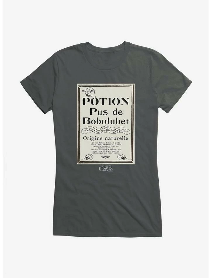 Budget โ๏ธ Fantastic Beasts Herbology Potion Pus de Bobotuber ๐ง Girls T-Shirt ๐ - Image 3