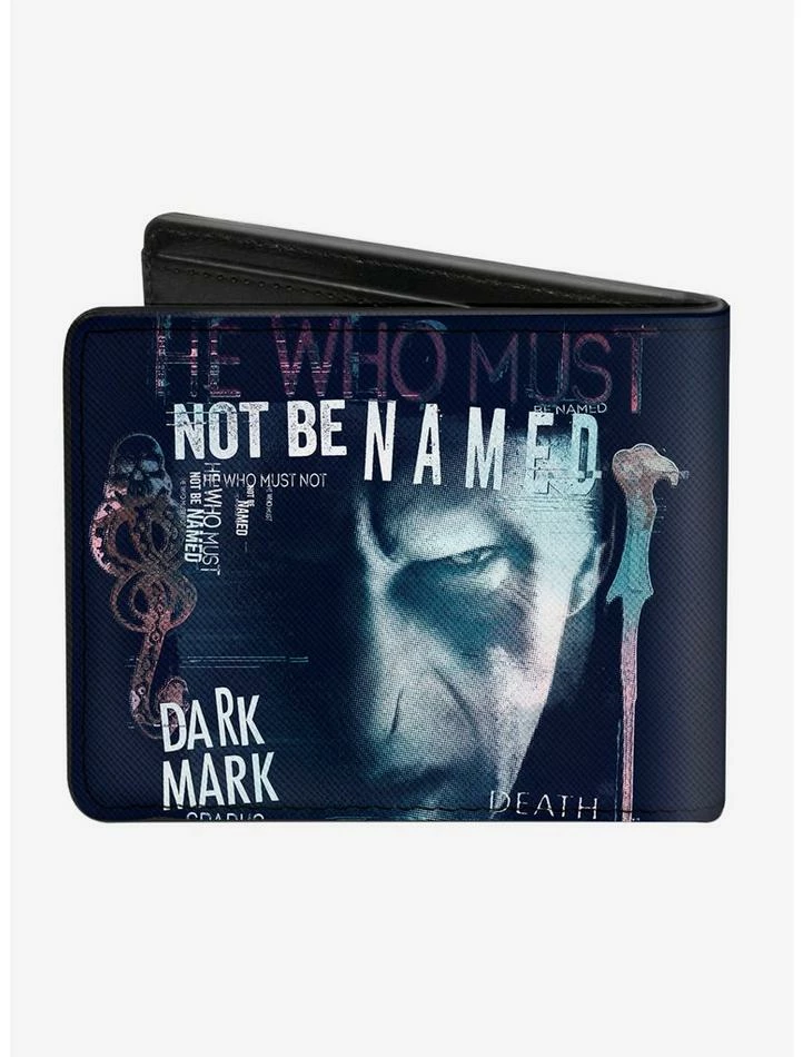 Flash Sale π― Harry Potter Lord Voldemort Face He Who Must Not Be Named Bifold Wallet β¨ - Image 2