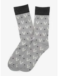 Brand new 💯 Harry Potter Golden Snitch Gray 🧦 Socks 👍