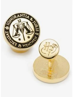 Cheap ✨ Harry Potter Ministry of Magic Wizengamot Cufflinks ⭐