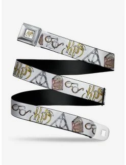 Cheap ❤️ Harry Potter Icons Watercolor Seatbelt Belt ❤️