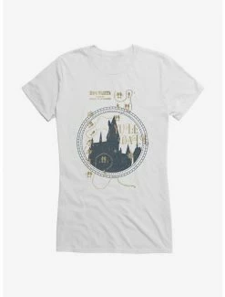 Deals 👍 Harry Potter Hogwarts Yule Ball Waltzing Feet 👧 Girls T-Shirt ❤️