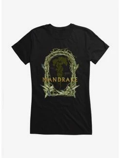 Deals 🔔 Harry Potter Mandrake Plant Logo 👧 Girls T-Shirt ✔️